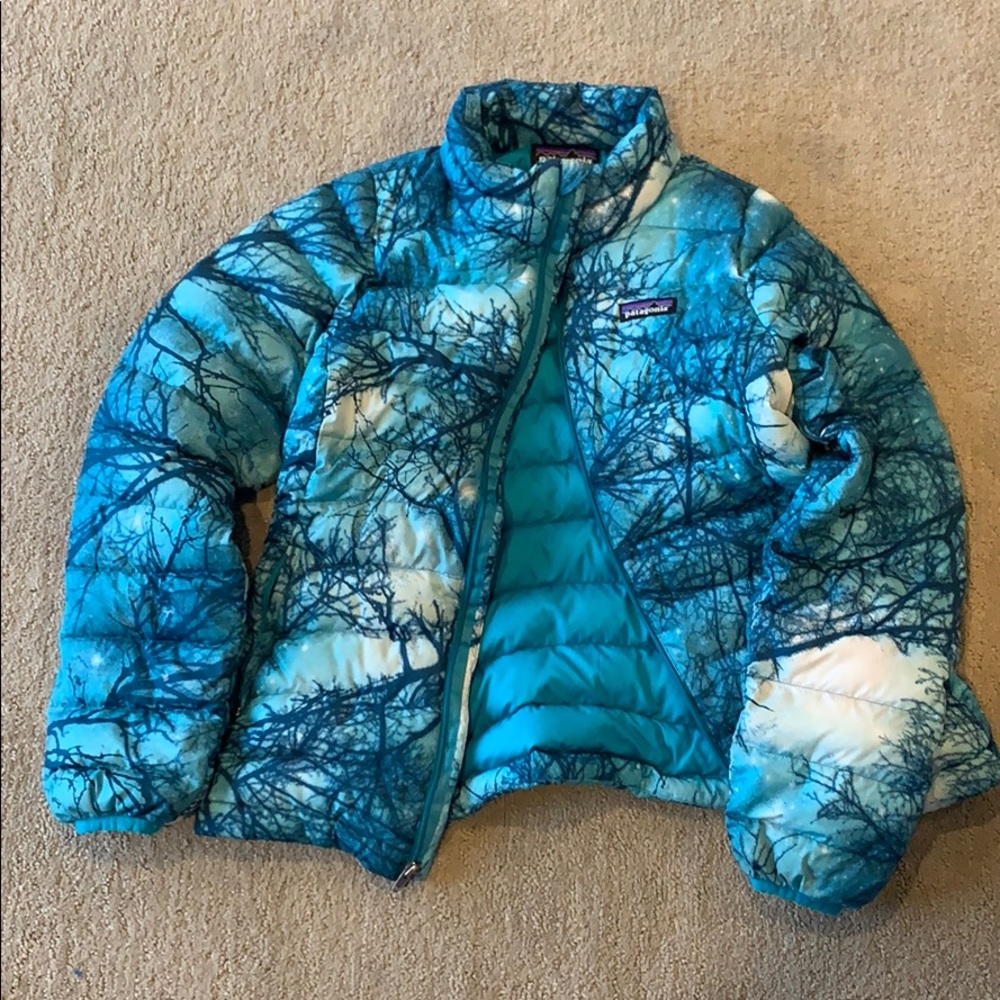 Girls Patagonia down jacket